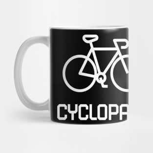 Cycling / Biking Cyclopath T-shirt Mug